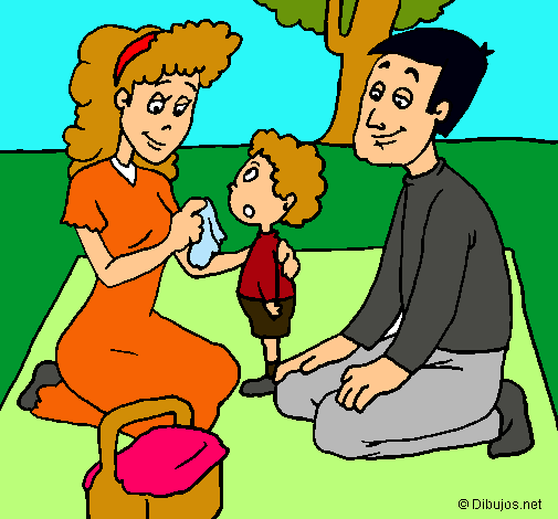 Dibujo De picnic pintado por eduardo10