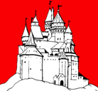 Dibujo Castillo medieval pintado por h53yhdzhzse