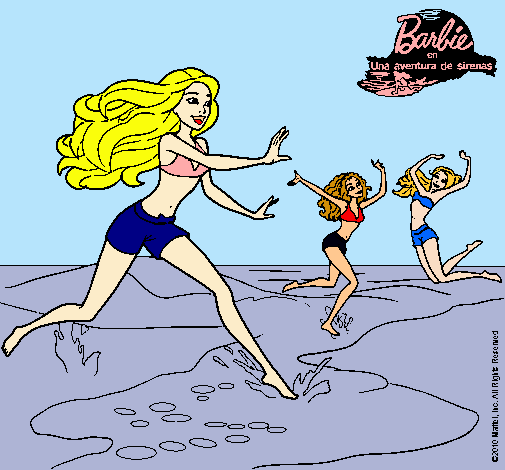 Barbie de regreso a la playa