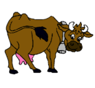 Dibujo Vaca pintado por oliver