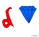 Dibujo Diamante pintado por avatar
