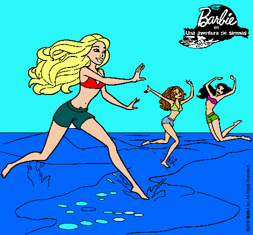 Barbie de regreso a la playa