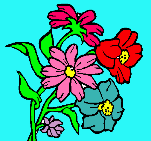 Dibujo Flores pintado por isabelmari
