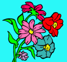 Dibujo Flores pintado por isabelmari