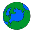 Dibujo Planeta Tierra pintado por Jokainelys