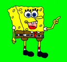 Dibujo Bob Esponja pintado por moyseis