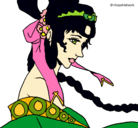 Dibujo Princesa china pintado por haruhilove