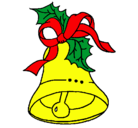 Dibujo Campana de navidad pintado por CHOBINABOMBINA