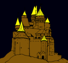 Dibujo Castillo medieval pintado por mihail