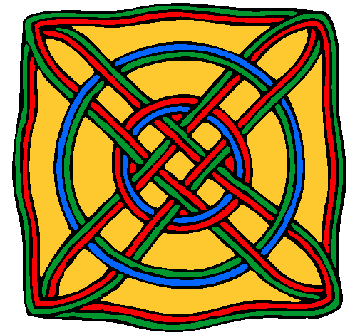 Dibujo Mandala 40 pintado por tbmobm