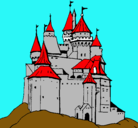 Dibujo Castillo medieval pintado por eduardo10