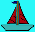 Dibujo Barco velero pintado por gabrielito