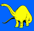 Dibujo Braquiosaurio II pintado por jorger