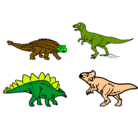 Dibujo Dinosaurios de tierra pintado por yrgtcvbgfhgfm