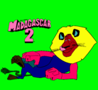 Dibujo Madagascar 2 Alex pintado por jamontastico