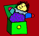 Dibujo Muñeco sorpresa pintado por avatar