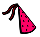 Dibujo Sombrero de cumpleaños pintado por stephanie