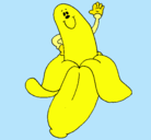 Dibujo Banana pintado por Amore@