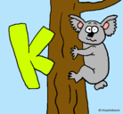 Dibujo Koala pintado por javierg