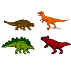 Dibujo Dinosaurios de tierra pintado por HectorManuel