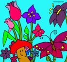 Dibujo Fauna y flora pintado por crysty