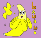 Dibujo Banana pintado por mariagalindoutr