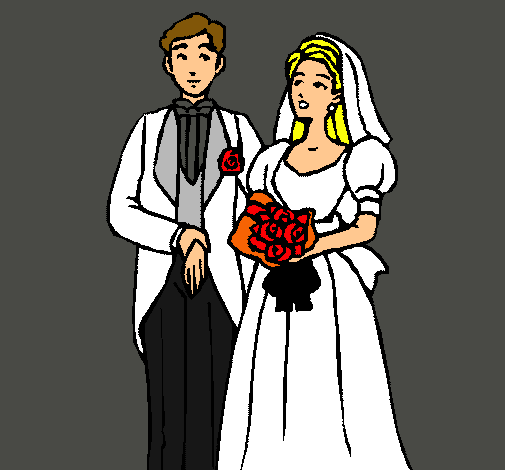 Dibujo Marido y mujer III pintado por Ayelen