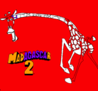 Dibujo Madagascar 2 Melman 2 pintado por sebastian01501