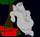 Dibujo Horton pintado por eleri