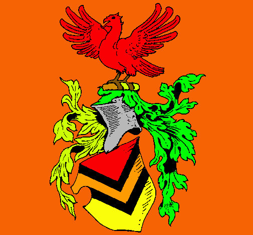 Escudo de armas y aguila 