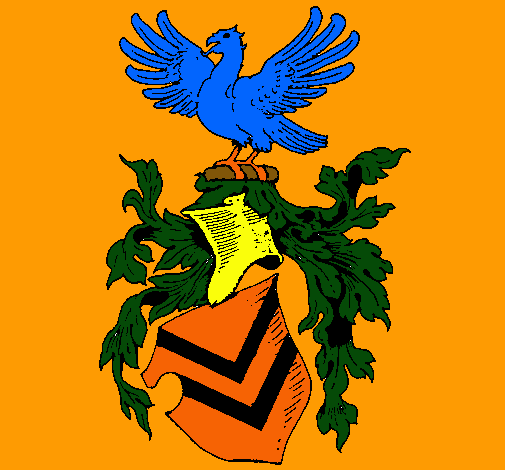 Escudo de armas y aguila 