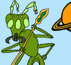 Dibujo Hormiga alienigena pintado por jose-8