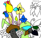 Dibujo Fauna y flora pintado por amaia