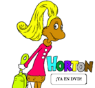 Dibujo Horton - Sally O'Maley pintado por davinia