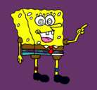 Dibujo Bob Esponja pintado por hhhj