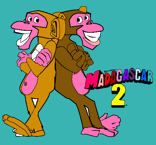 Madagascar 2 Manson y Phil 2