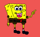 Dibujo Bob Esponja pintado por sunormal