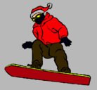 Dibujo Snowboard pintado por yjjj