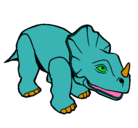 Dibujo Triceratops II pintado por cxsdsdszdszfsf