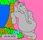 Dibujo Horton pintado por jaren