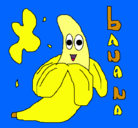 Dibujo Banana pintado por mariagalindo