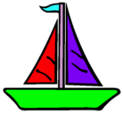 Dibujo Barco velero pintado por paolo