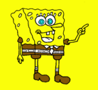 Dibujo Bob Esponja pintado por IMAMA