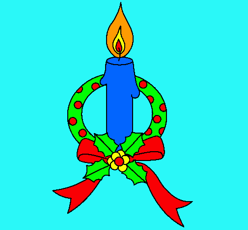 Vela de navidad III