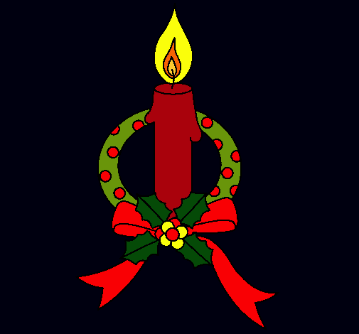 Vela de navidad III