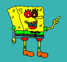 Dibujo Bob Esponja pintado por akdhjdko