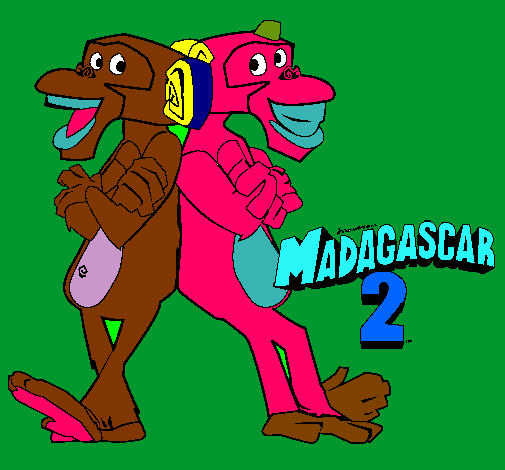 Madagascar 2 Manson y Phil 2