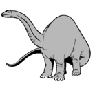 Dibujo Braquiosaurio II pintado por LIONEL