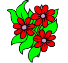 Dibujo Florecitas pintado por kkkEEEE