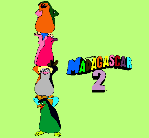 Madagascar 2 Pingüinos